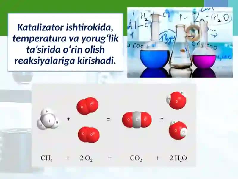Alkanlarning kimyoviy xossasi 4