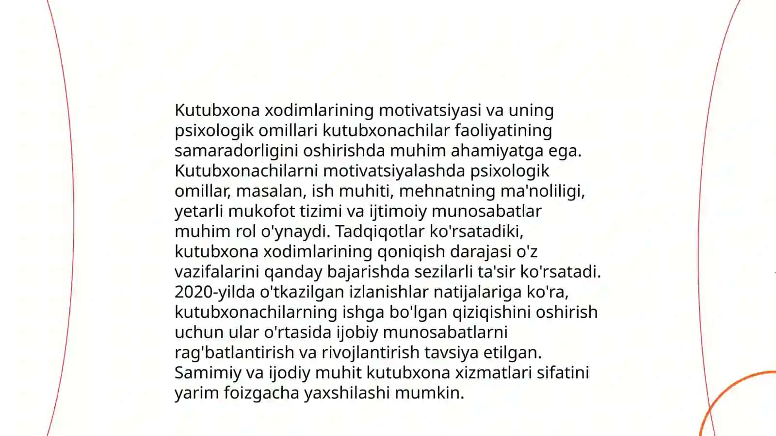 Kutubxonachining mehnat faoliyati psixologiyasi 4