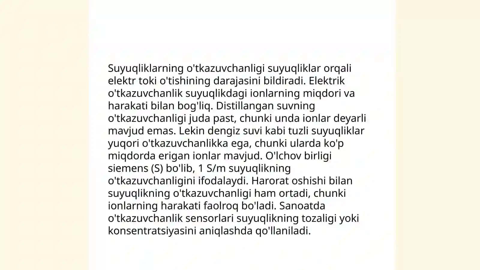 Suyuqlanmalar va eritmalar elektrolizining amaliy qoidalari va ulardan kimyoviy texnologiyada foydalanish by Abduvaliyeva Laylo 4