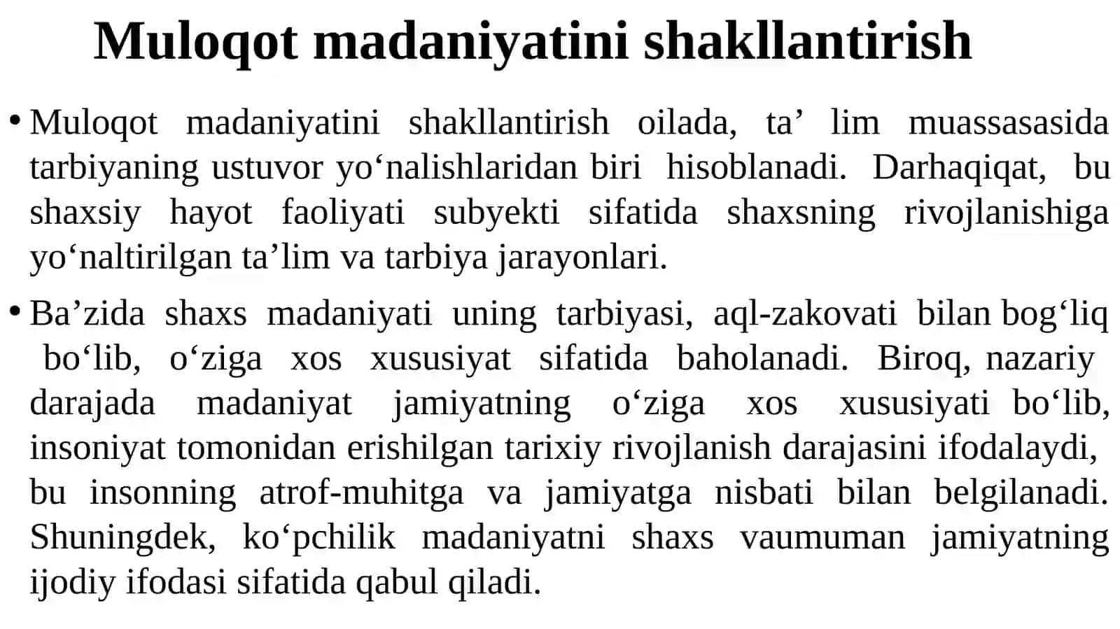 MULOQOT MADANIYATINI SHAKLLANTIRISHDA KASBIY KOMPETENTLIKNING ROLI 4