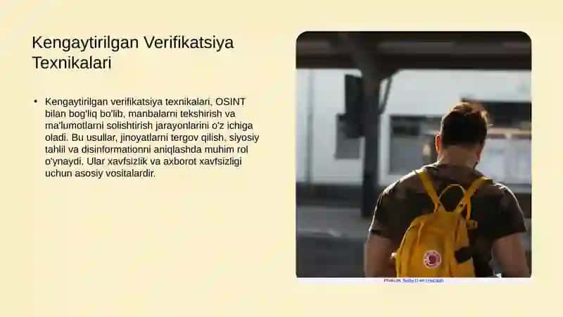 OSINT asoslari va kengaytirilgan verifikatsiya texnikalari 4