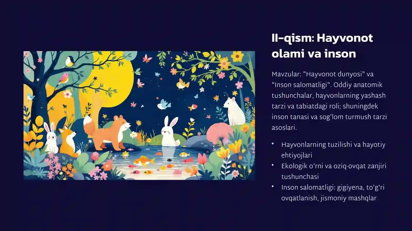 Y.V. Malikova: 3-sinf "Tabiiy fanlar" darsligi (I–II qism) - Bilimlar olamiga sayohat 4