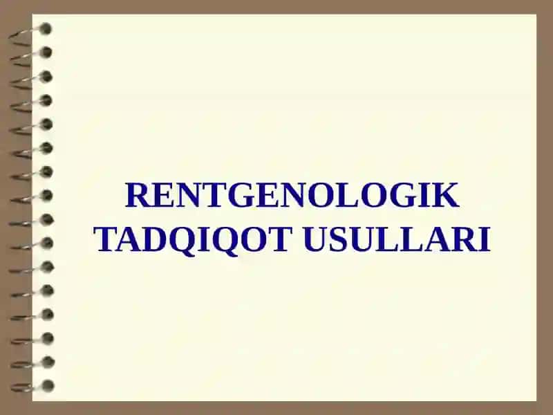 Yurak-qon tomir tizimini radiatsion tekshirish usullari 4