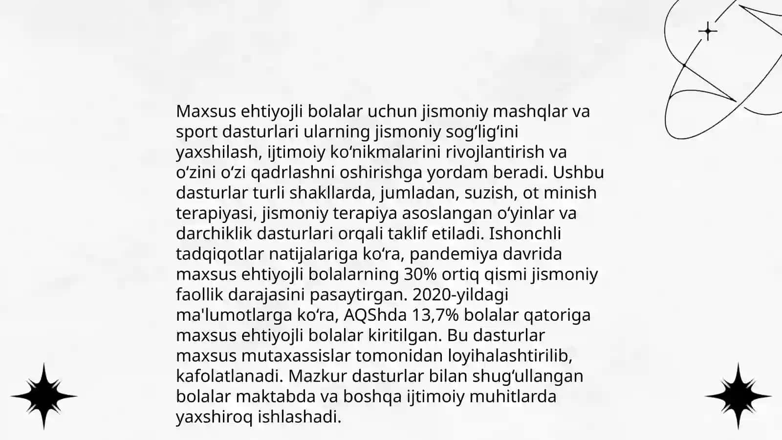 Kòrishi va intelektida nuqsoni bòlgan bolalar 4