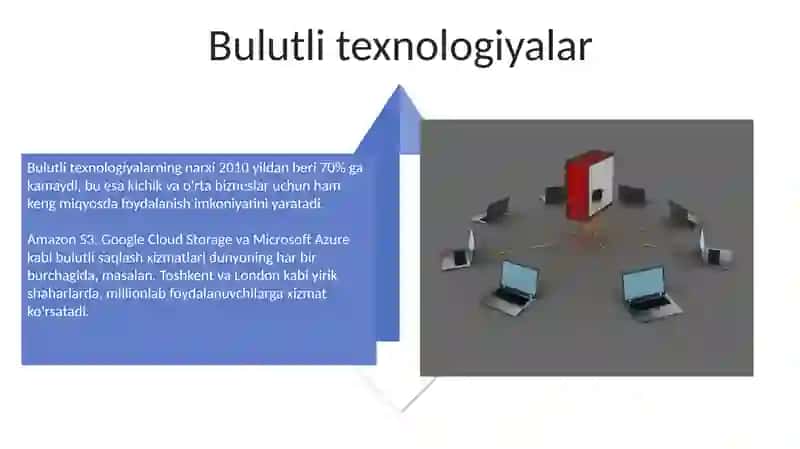Zamonaviy axborot uzatish va saqlash vositalari 4