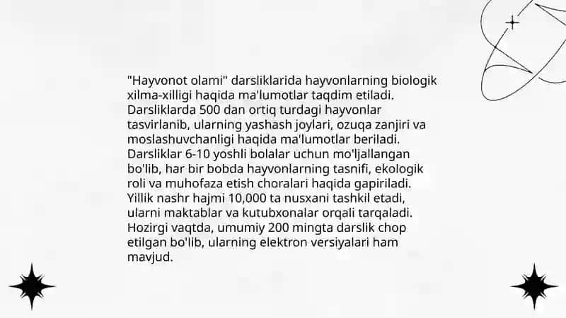 Biologiya darsliklarini tahlil qilish va uning turlari 4