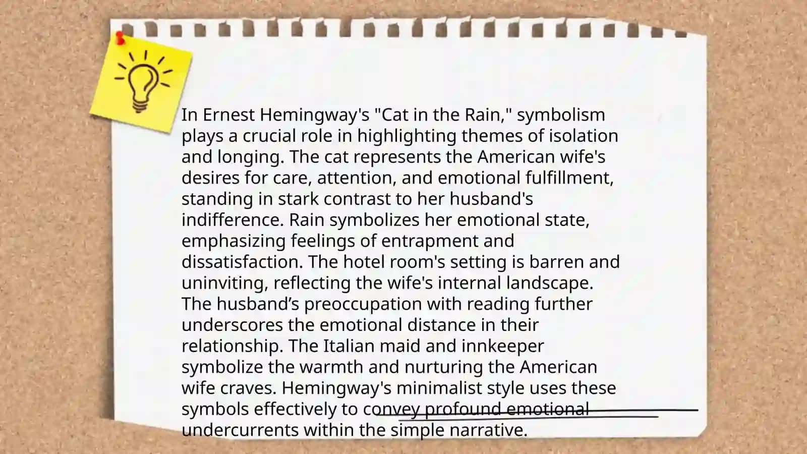 "Cat in the Rain": A Deep Dive into Hemingway's Short Story 4