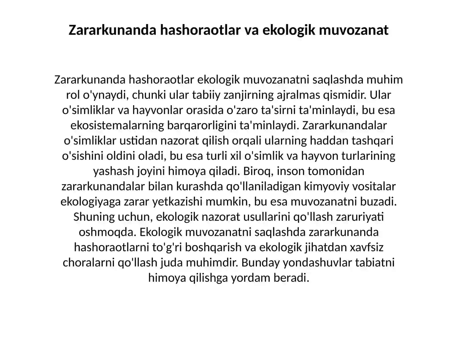 Zararkunanda hashoraotlarining asosiy turlari 4