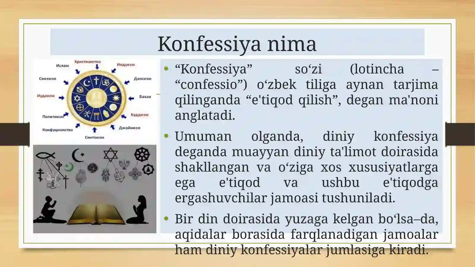 Zamonaviy diniy harakatlar va sektalar 4