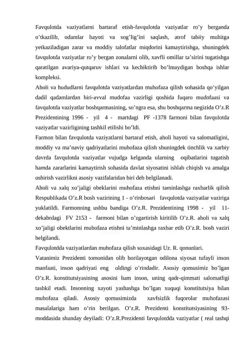 O`zabekiston Respublikasi fuqaro muhofazasining huquqiy asoslari 4