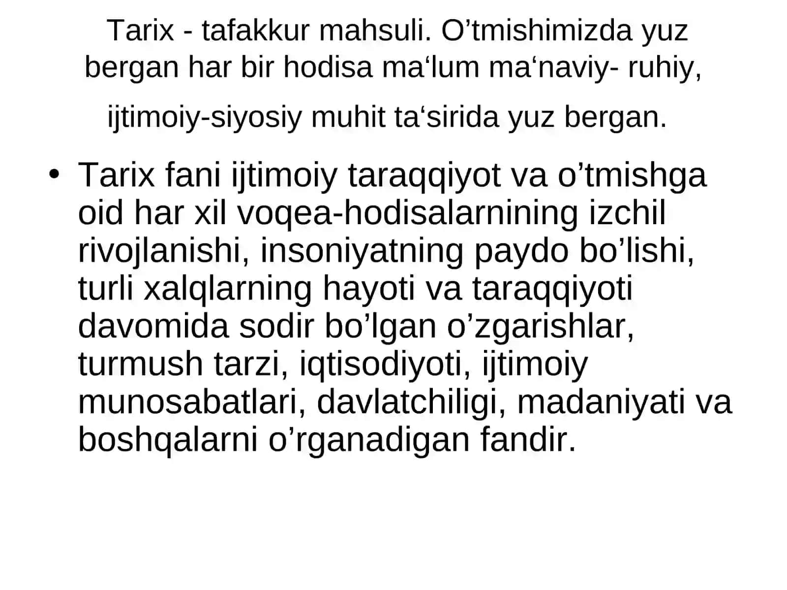 O'zbekiston Tarixi O'quv Qo'llanmalarini Tahlil Qilish 4