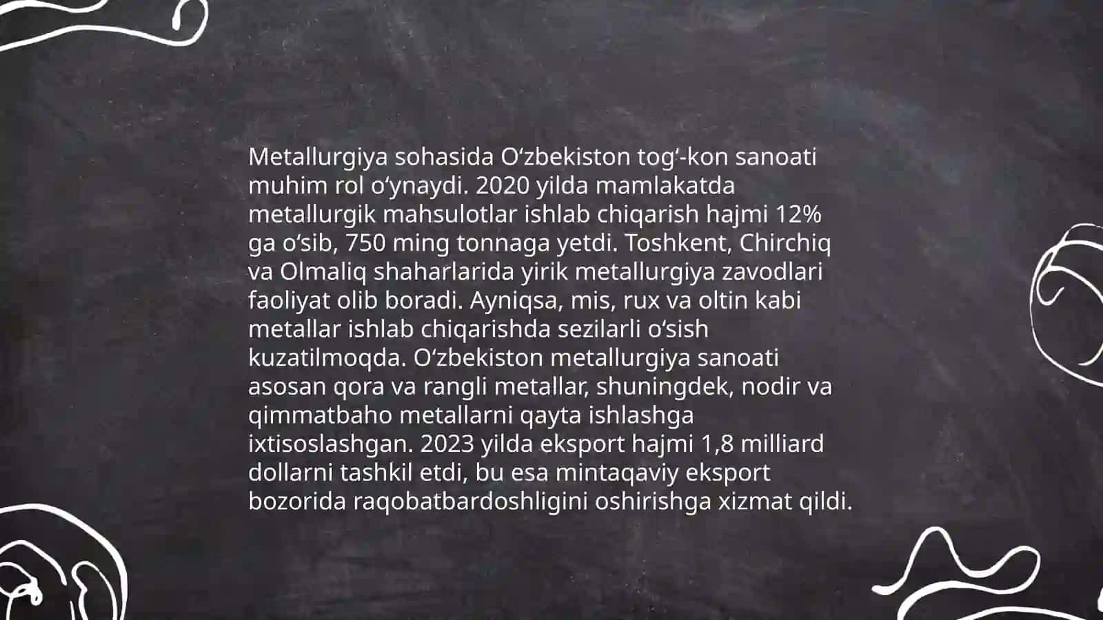 Kimyo sanoatida ahamiyati 4