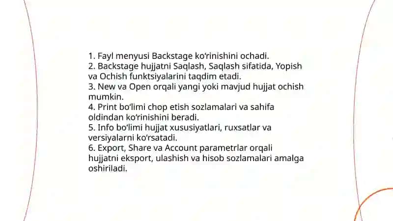 Word matn muharriri 4