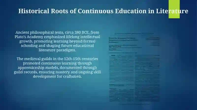 Continuous Education Literature 4