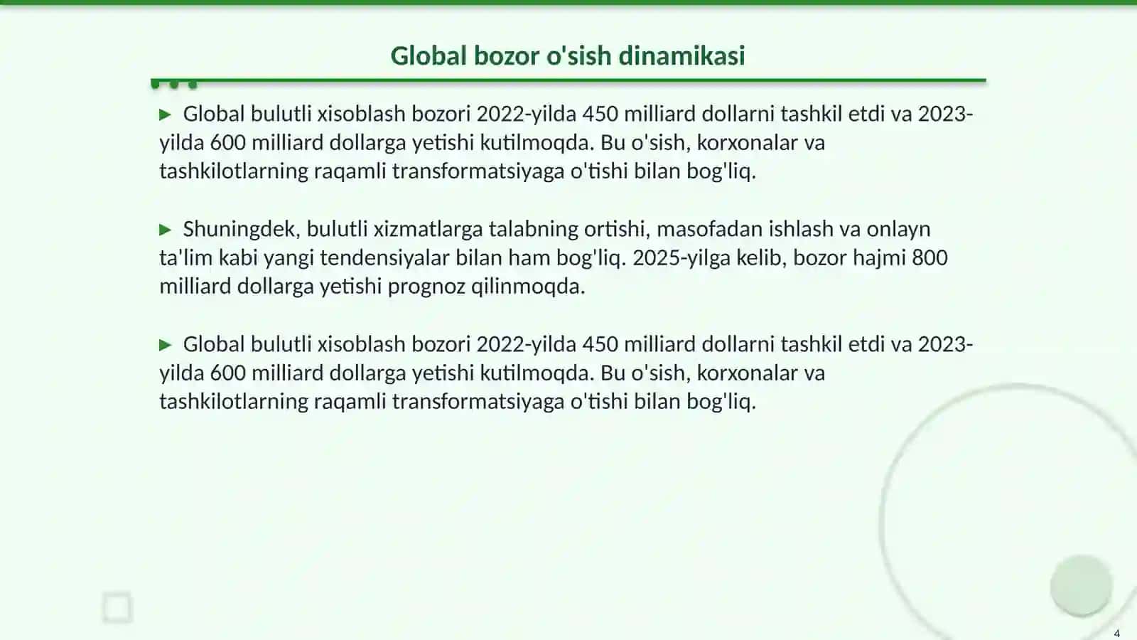 Global bulutli xisoblash bozori 4