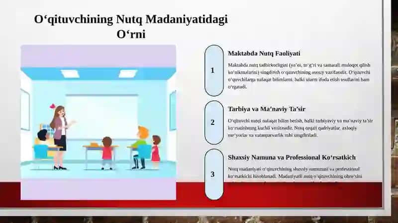 O‘qituvchining Nutq Madaniyati va Notiqlik San’ati 4