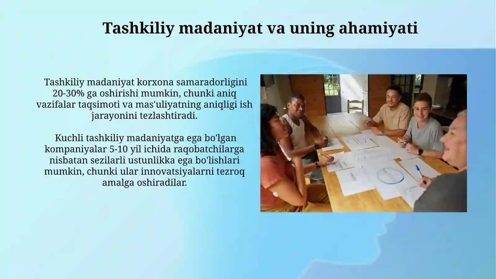 Tadbirkorlik faoliyatining tashkiliy tuzilmasi 4