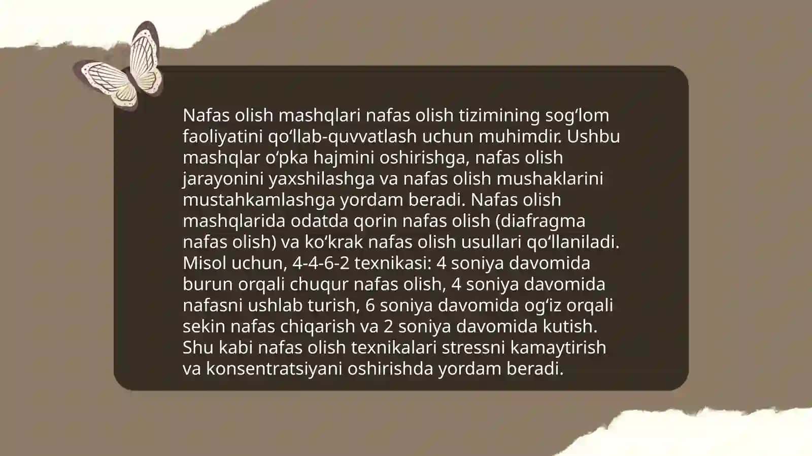 O'tkir stressni bartaraf etish usullari 4