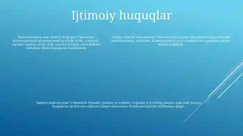 Iqtisodiy Ijtimoiy Madaniy Va Ekologik Huquqlarning Konstitutsiyaviy Asoslari 4