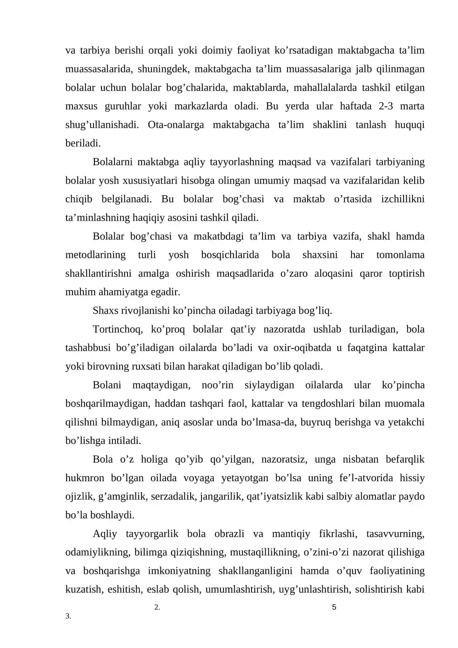 MAKTABGACHA TALIM MUASSASALARIDA TAYYORLOV GURUHI BOLALARINING AQLIY RIVOJLANISHIDA PSIXOLOGIK TRENINGLARDAN FOYDALANISH 4