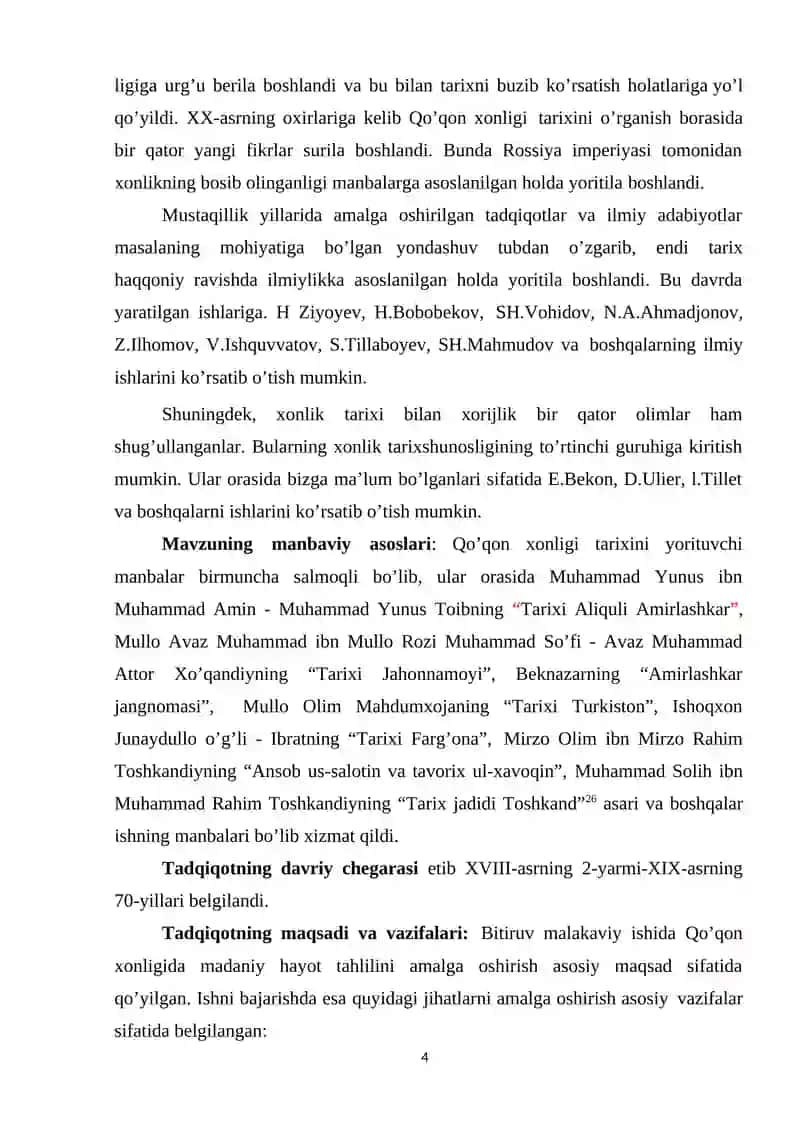 Avaz Muhammad Attor Ho‘qandiyning “Tarixi Jahonnomayi” Asari 4