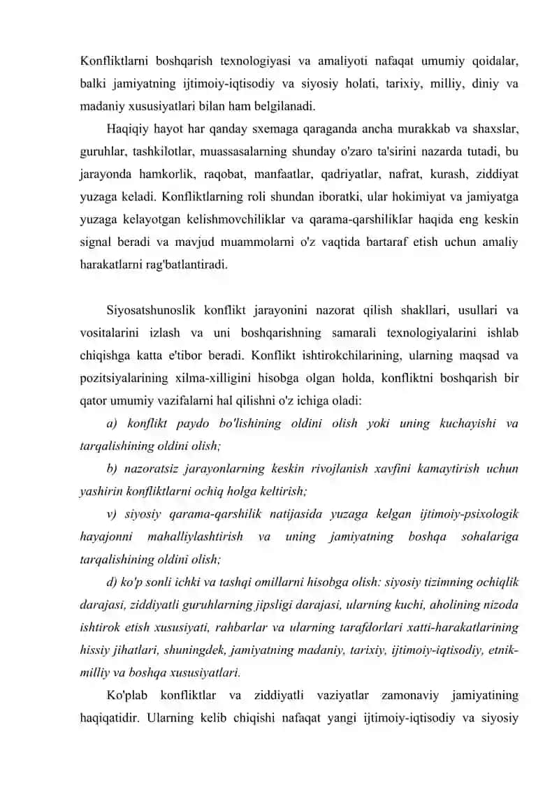 Muzokaralar jarayonida sheriklar xulq-atvorining modellari 4