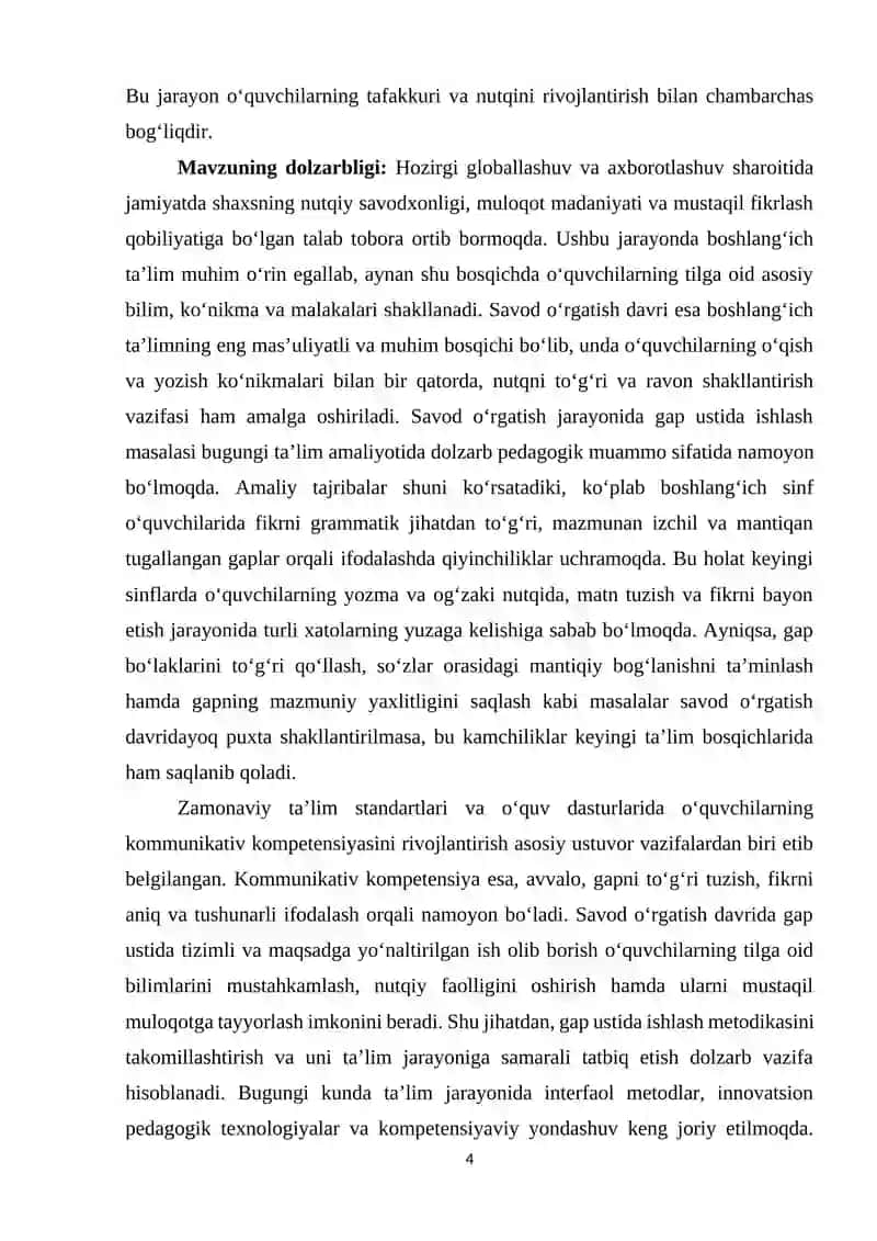 Boshlangʻich ta’lim metodikasi 4