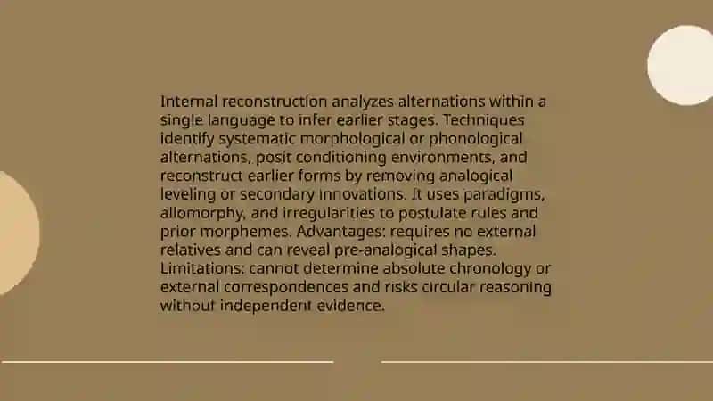 Methods of comparative study of languages 4