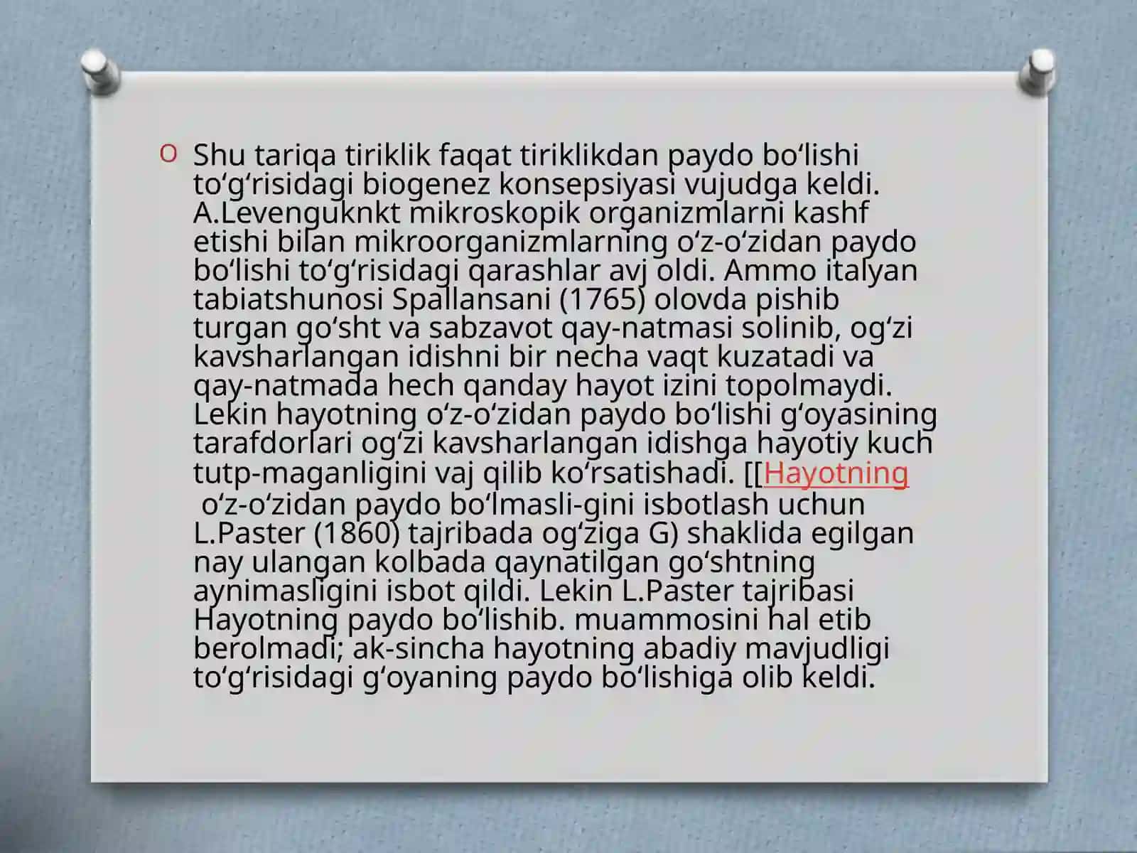 Hayotpaydobo’lishihaqidagizamonaviytasavvurlar 4