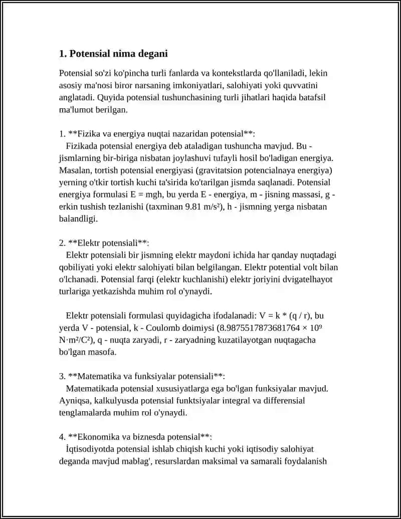 ELEKTROSTATIK MAYDON POTENSALI 4