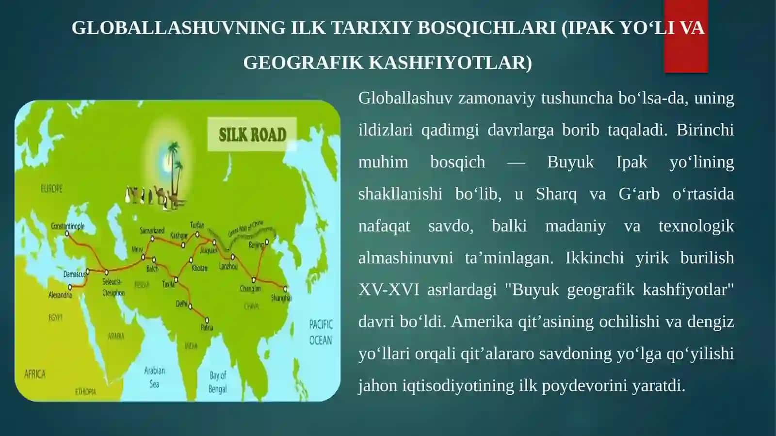 IQTISODIYOT 223-GURUH TALABASI ABDUSATTOROV SUNNATJONNING GLOBAL IQTISODIY RIVOJLANISH FANIDAN BAJARGAN MUSTAQIL ISHI 4