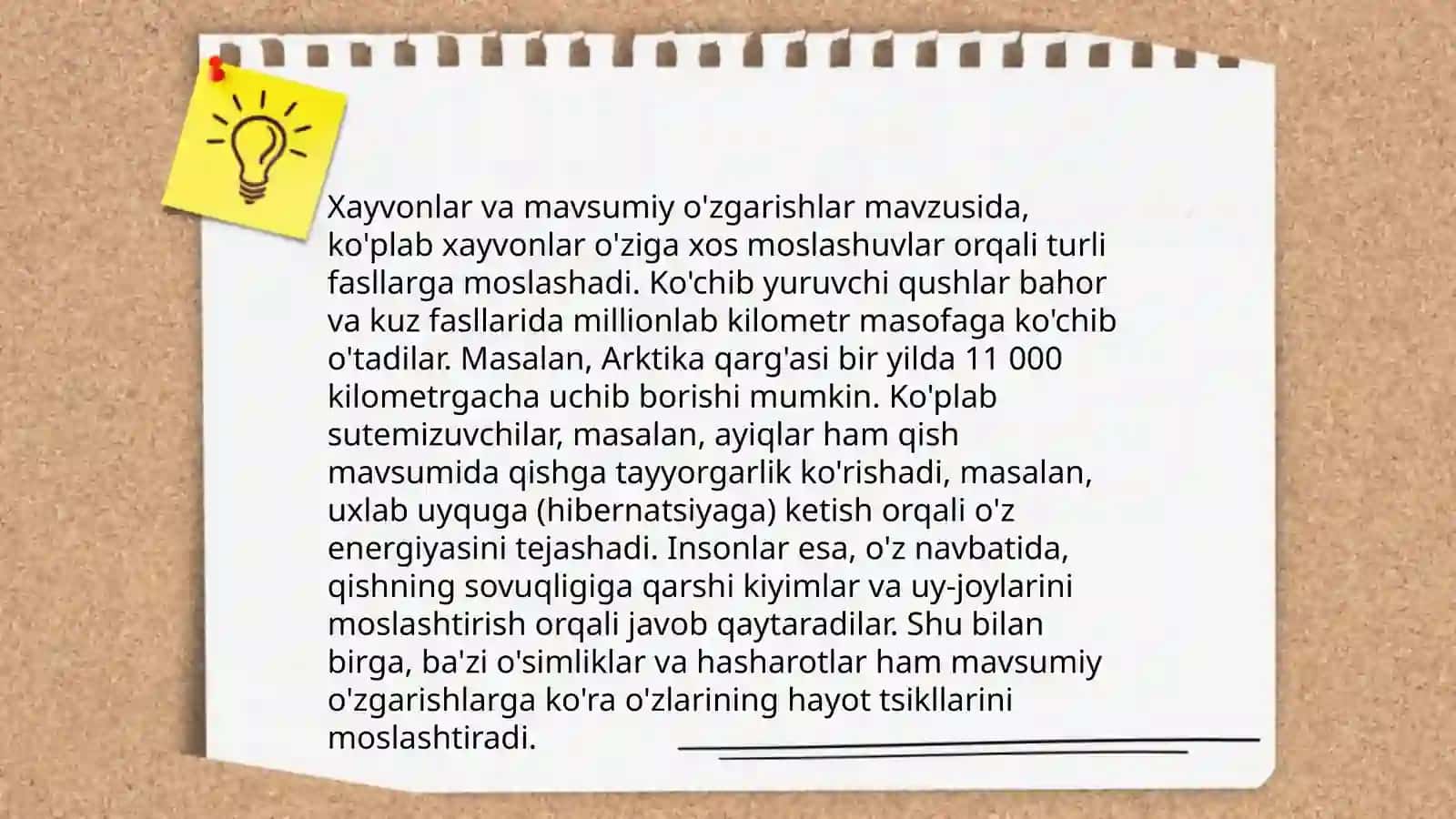 Xayvonlar xayotiy sikliga xaroratning ta'siri 4