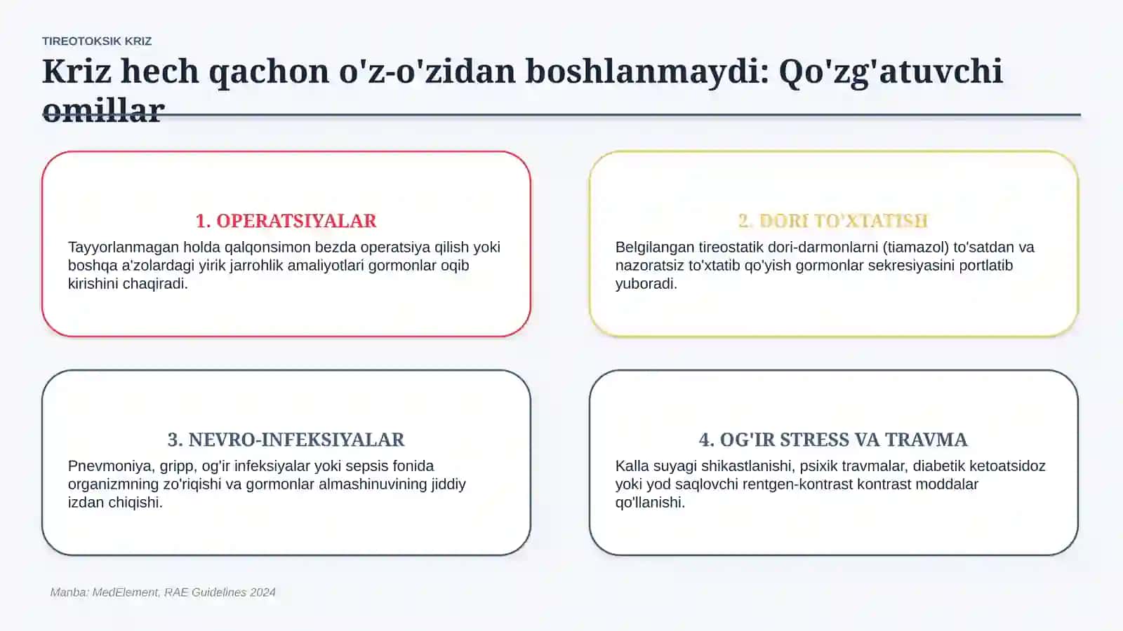 Tireotoksik kriz — 15 slaydli tibbiy taqdimot 4