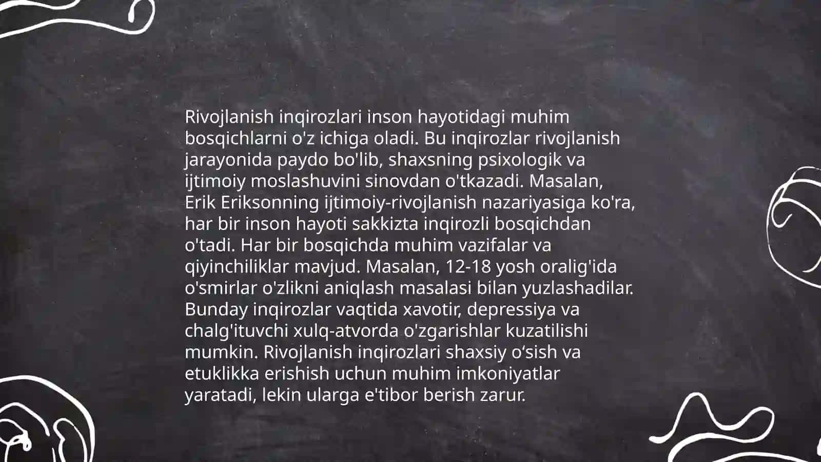 Maktabgacha tarbiya yoshdagi inqiroz 4