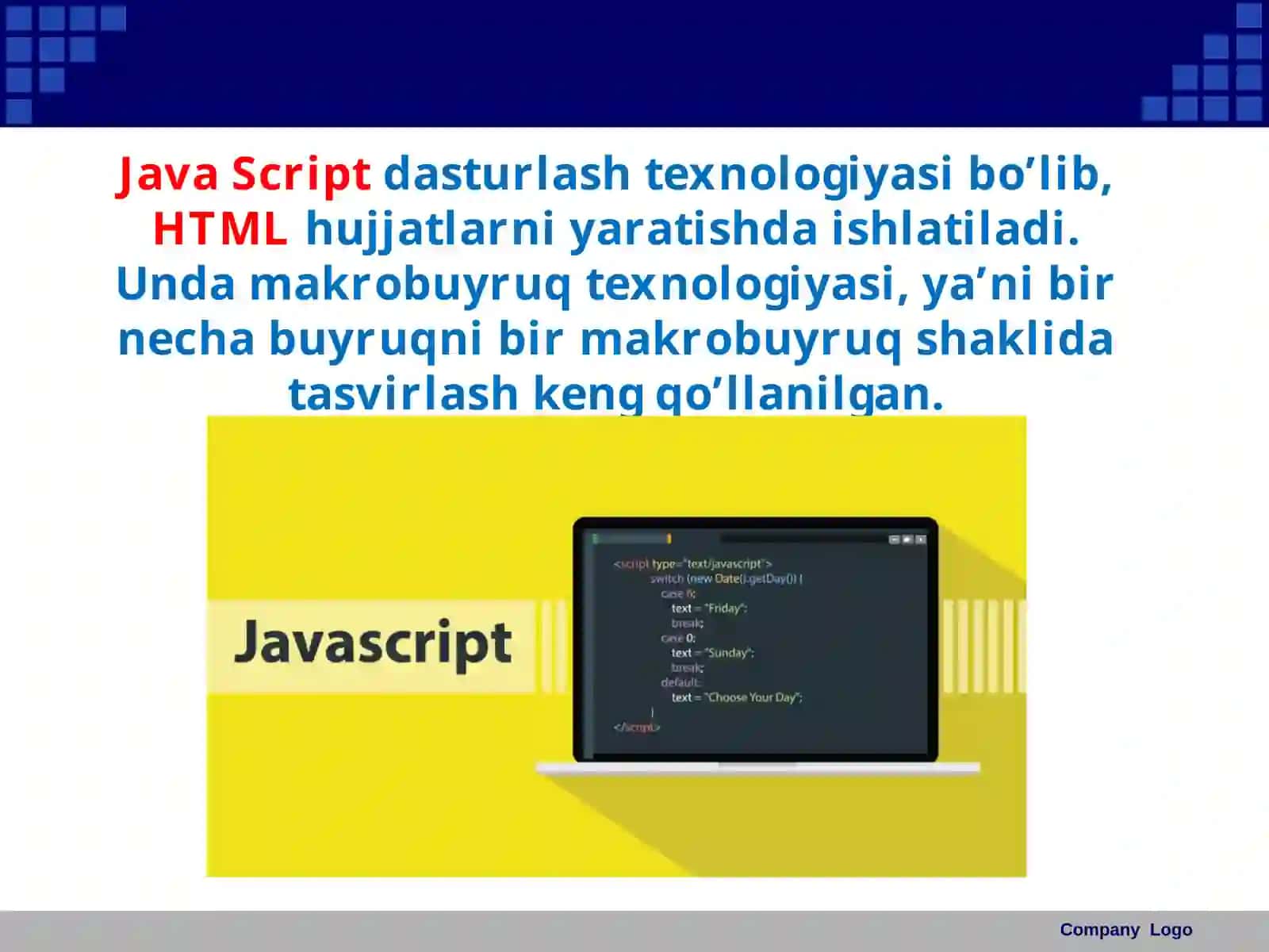 Web-dizayn vauning dasturiy ta’minoti 4