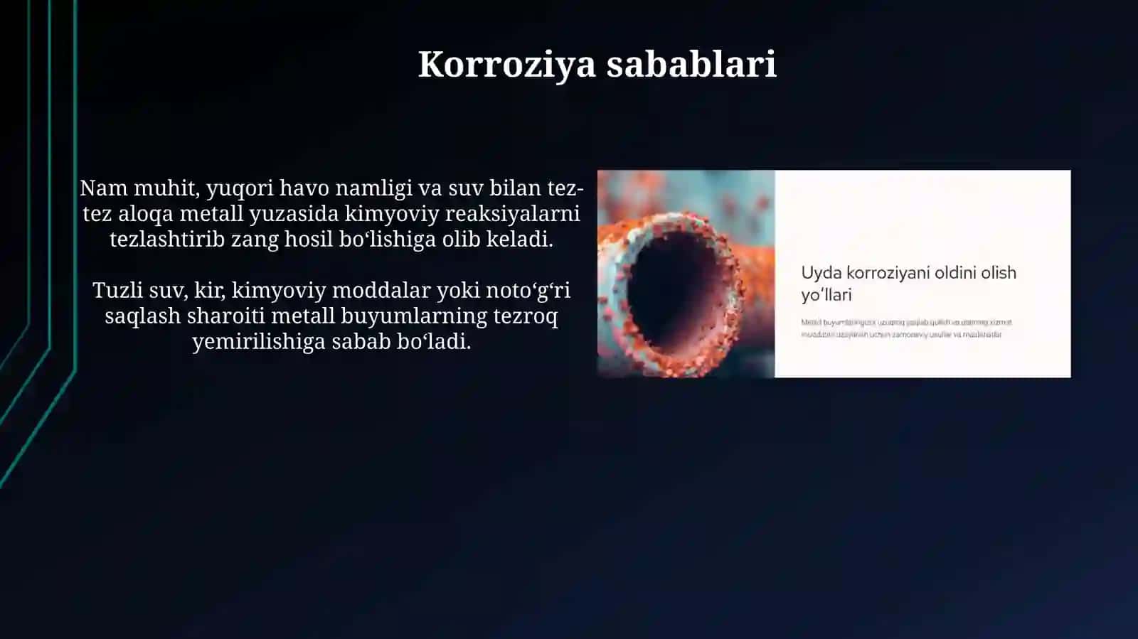 Uyda korroziyani kamaytirish yo‘llari 4