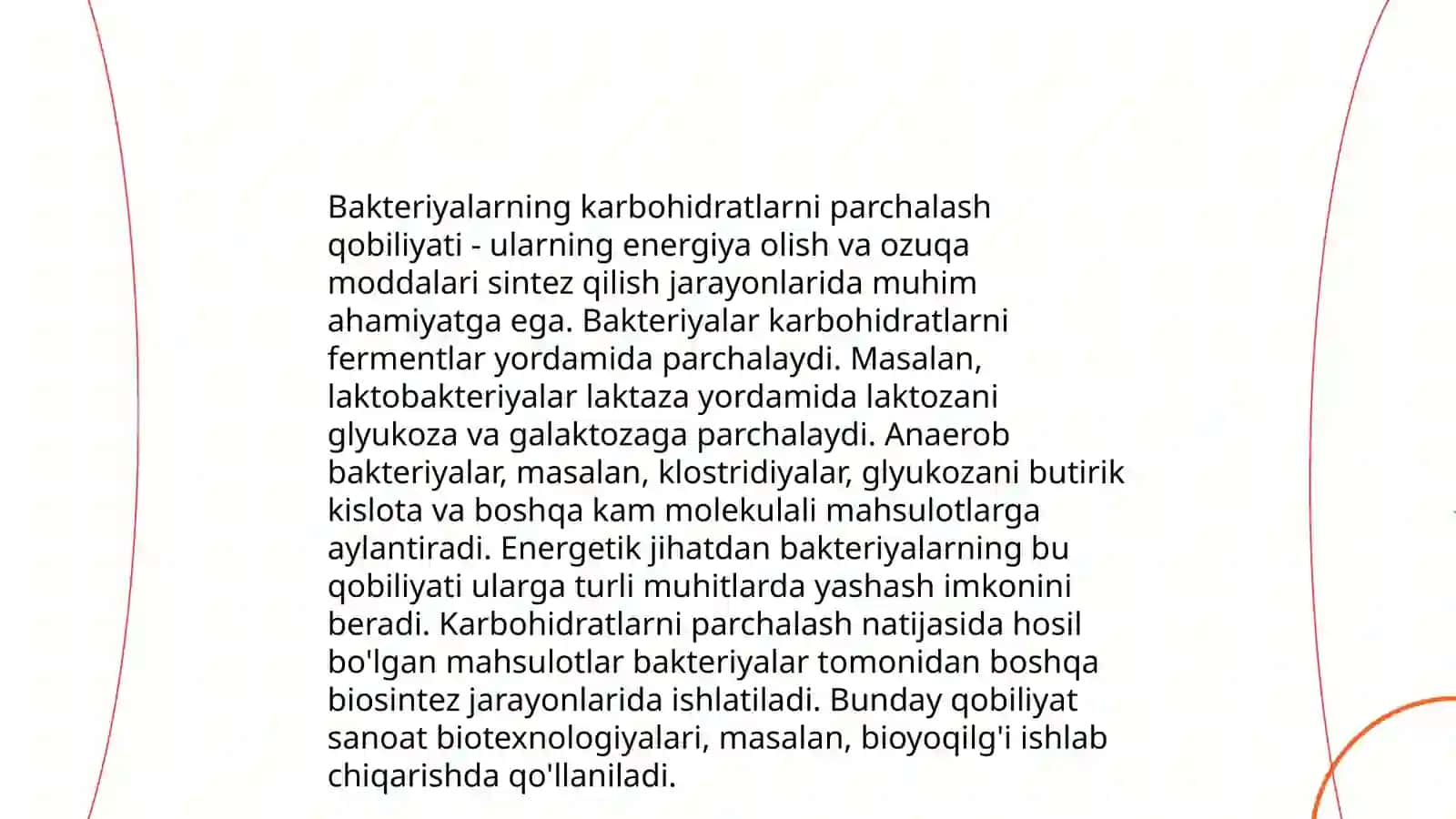 Bakteriyalarni biokimyoviy xususiyatlarini differensial-diagnostik maqsadda oʻrganish 4