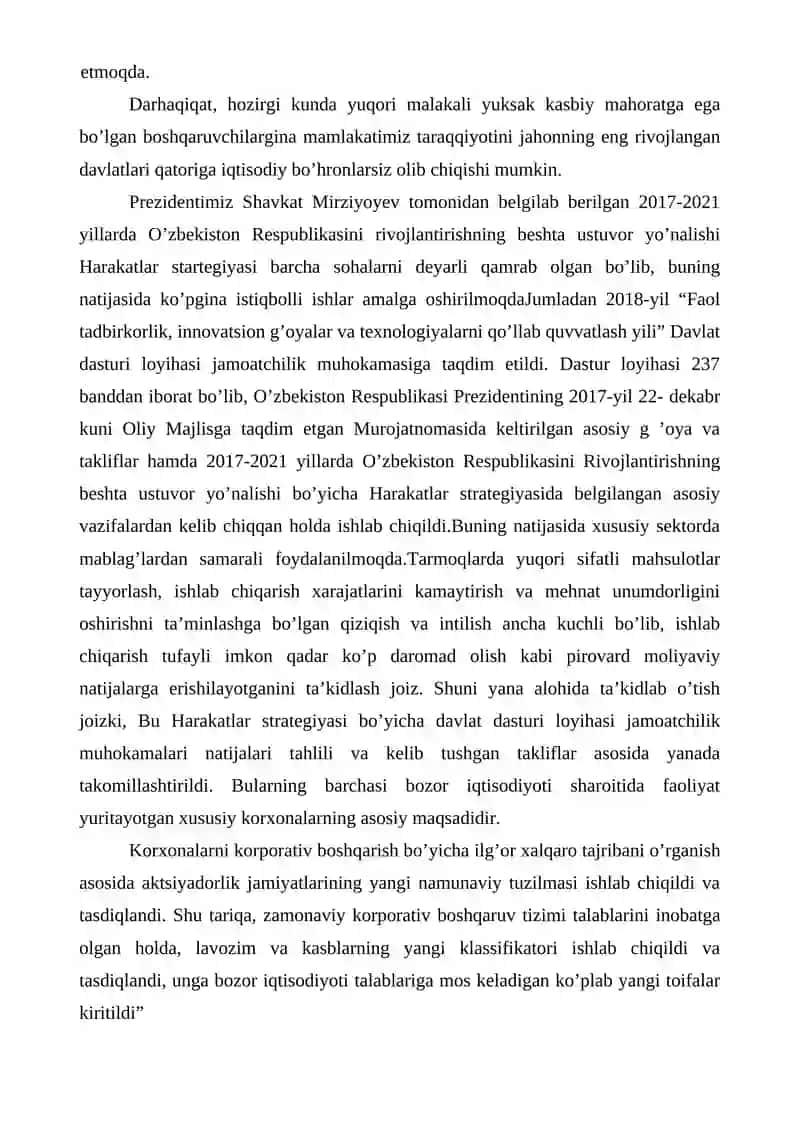 Tashkilot kadrlarini boshqarish tizimida kadrlarni rejalashtrishning maqsadi va vazifalari. 4