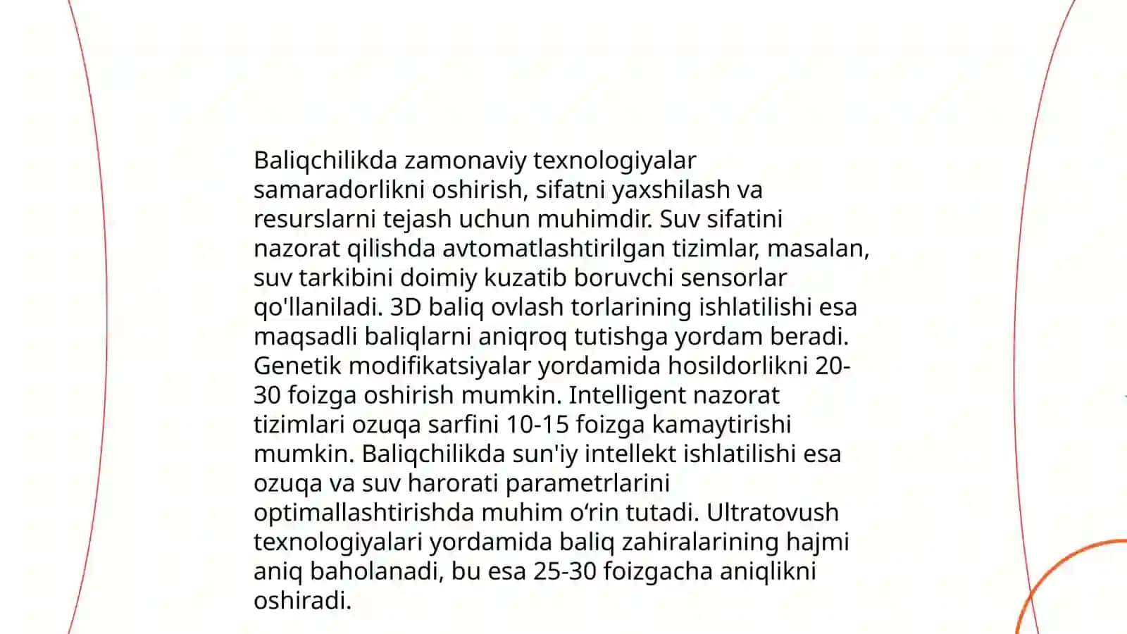 Baliqchilik, uning iqtisodiy ahamiyati 4