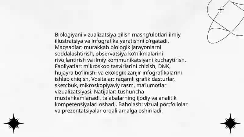 BIOLOGIYA O'QITISH METODIKASI 4