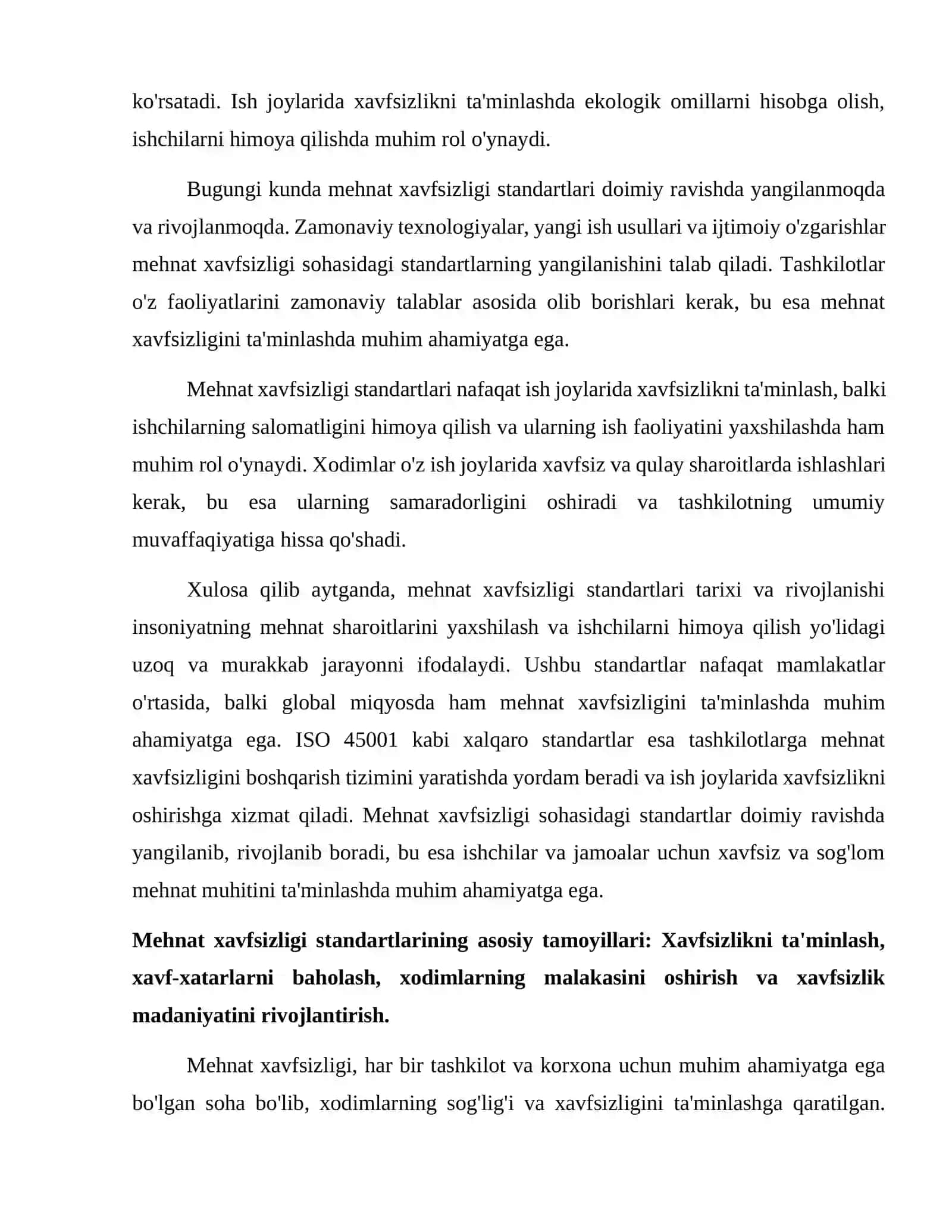 Mehnat xavfsizligi boʻyicha standartlar sistemasi 4