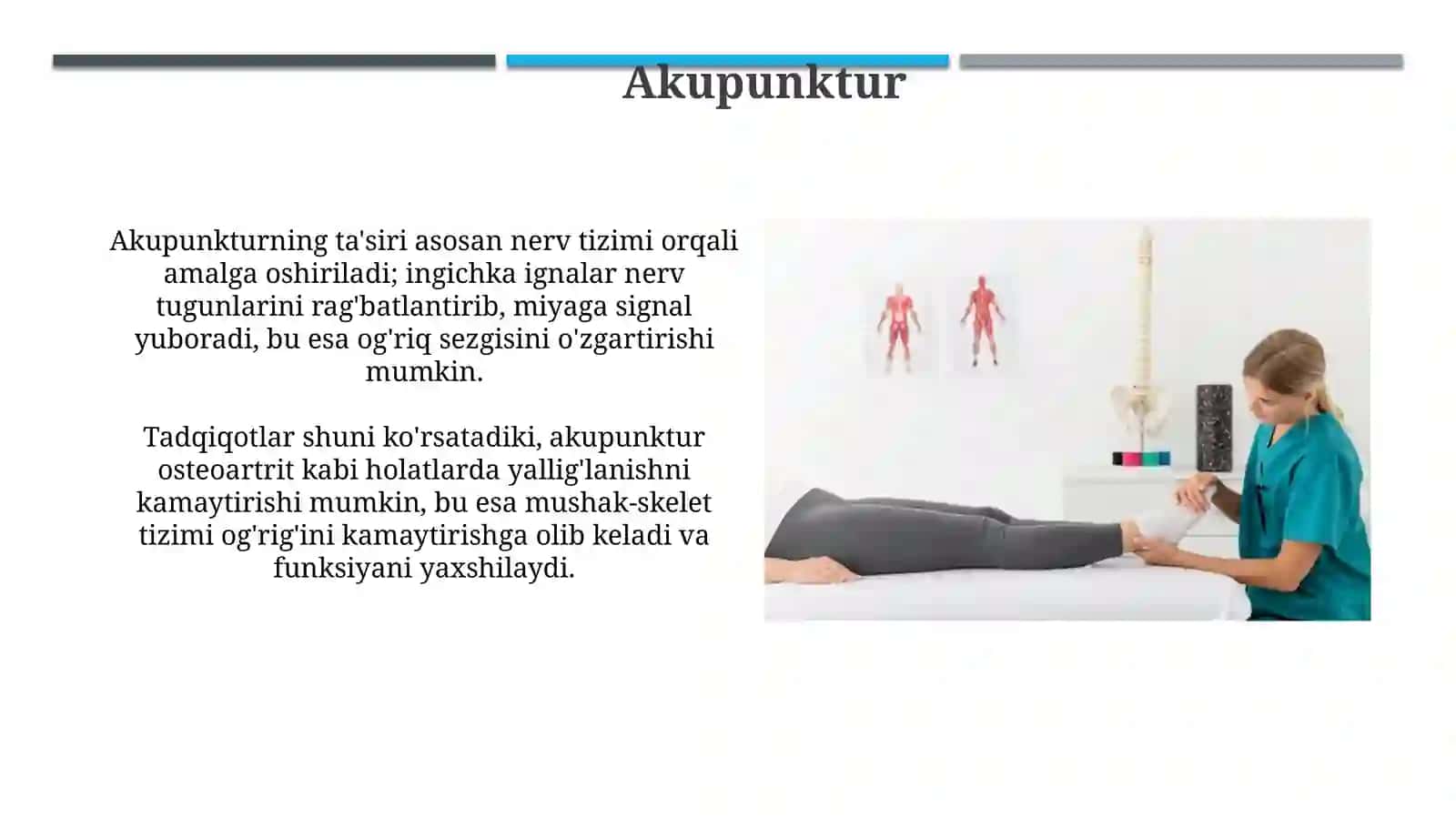 Tayanch harakat tizimi kasalliklarida reabilitatsiya usullari 4