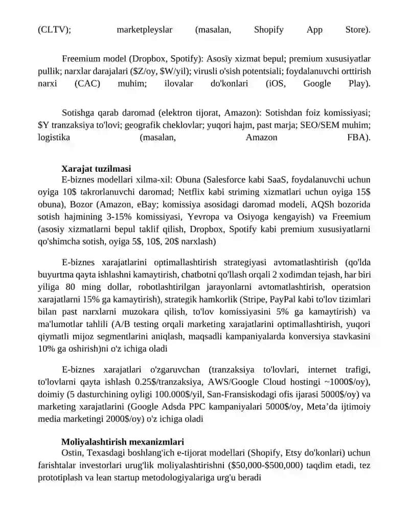 Elektron biznes modellari 4