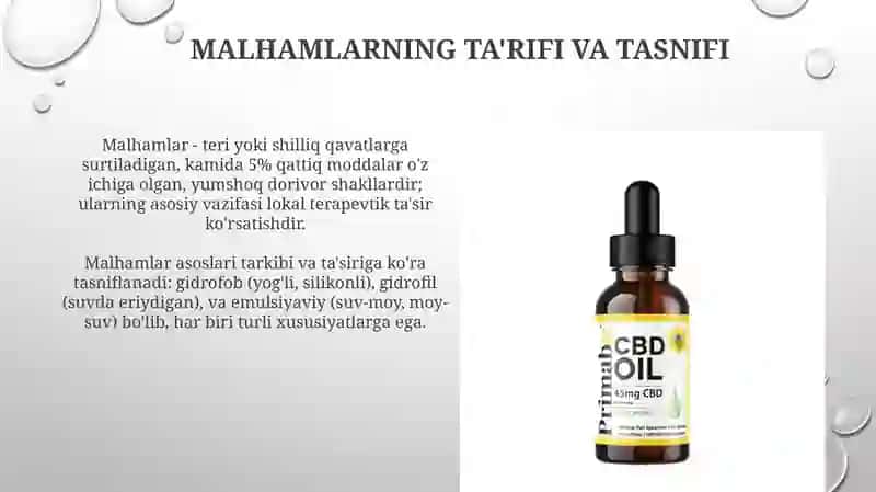 Applikatsion dori shakllari va oddiy malhamlar texnologiyasi 4