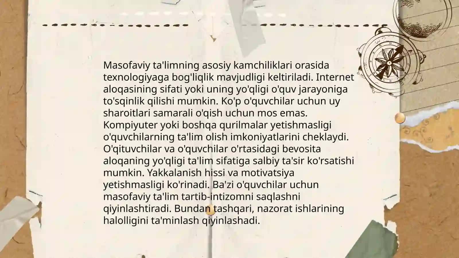 Masofaviy ta'lim tizimlaridan foydalanish 4