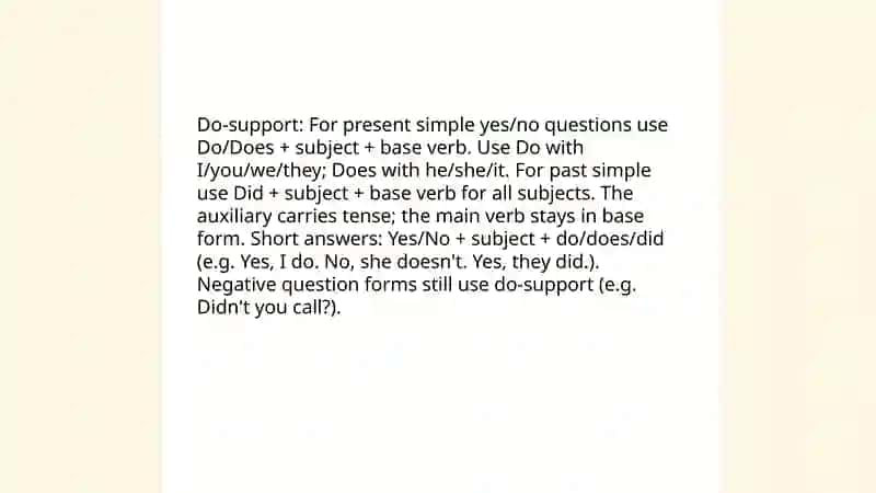 Subject–auxiliary inversion in yes/no questions 4