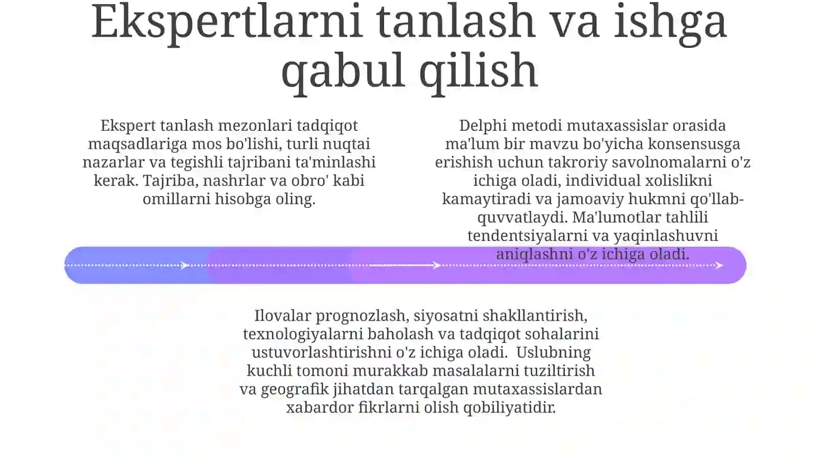 Delphi Metodi: Kuchli va Kuchsiz Tomonlari 4