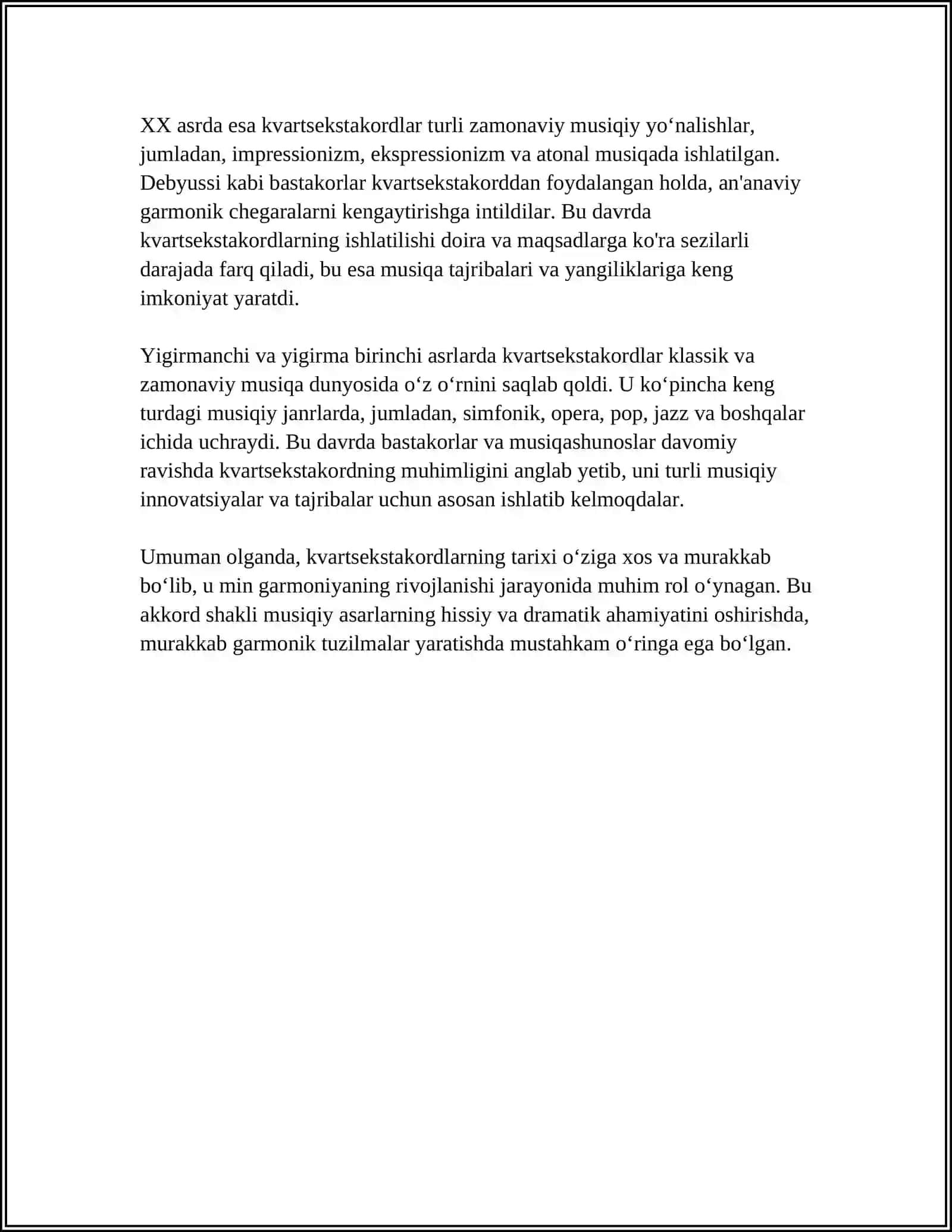 Kvartsekstakordlar 4