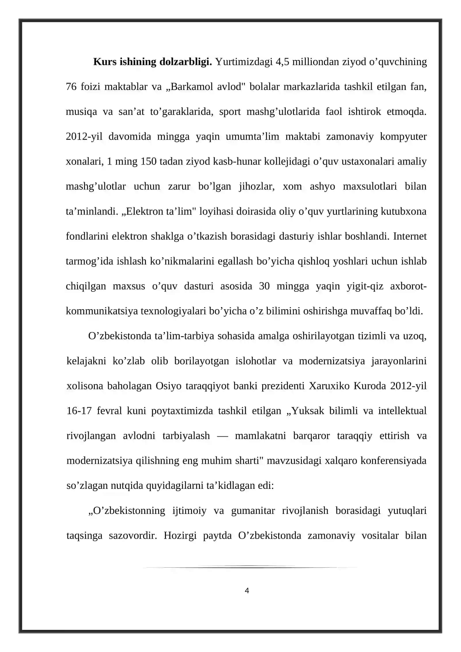 Chiziqli bir jinsli bo`lmagan oddiy differensial tenglamalarning normal sistemasi 4