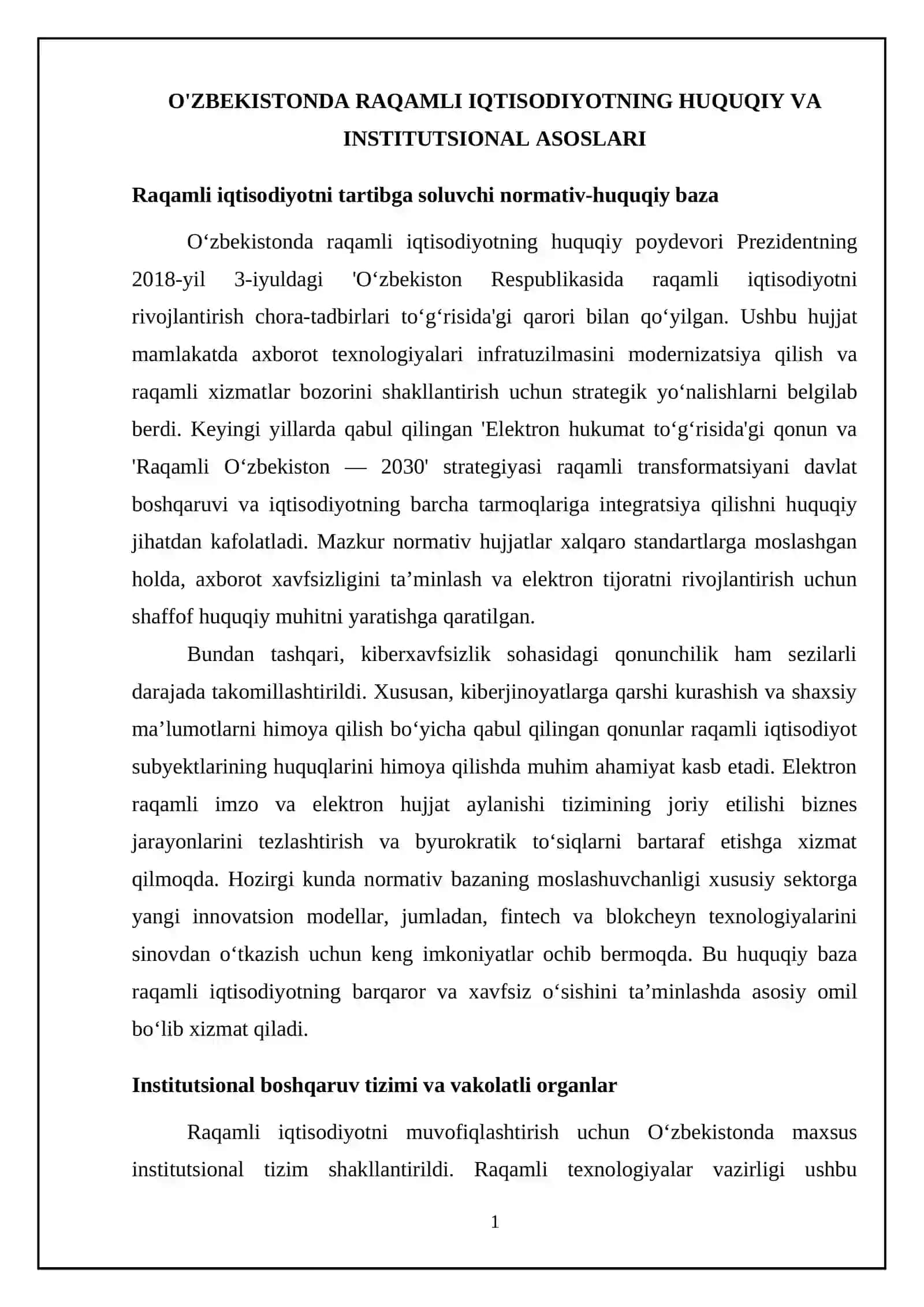 O'zbekistonda raqamli iqtisodiyotning rivojlanishi 4